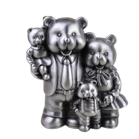 Spardose Teddy Familie